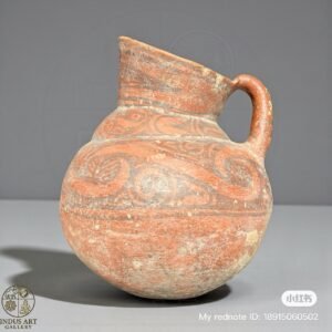 Islamic Period Painted Terracotta vessel/Jug