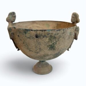 Pedestal Bowl with Anthropomorphic Handles