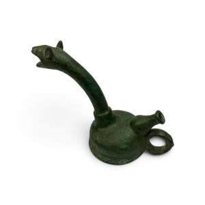 Bronze Zoomorphic Oil-Pouring Dispenser